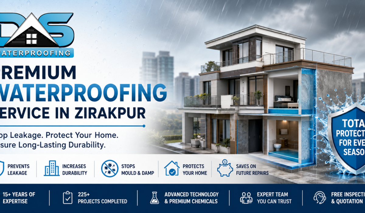Waterproofing Service in Zirakpur
